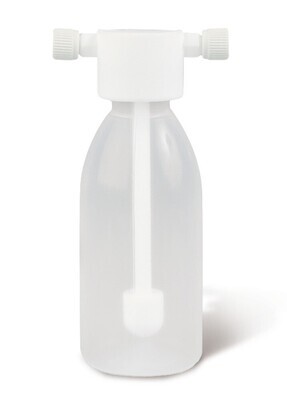 Gas wash bottle made from fluoroplastics, 500 ml, Height, 200 mm, 1 Piece