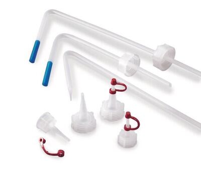 Accessories for narrow mouth bottle, 301 series Drip closure, Suitable for, 10, 20, 30 ml, 100 Piece(s)