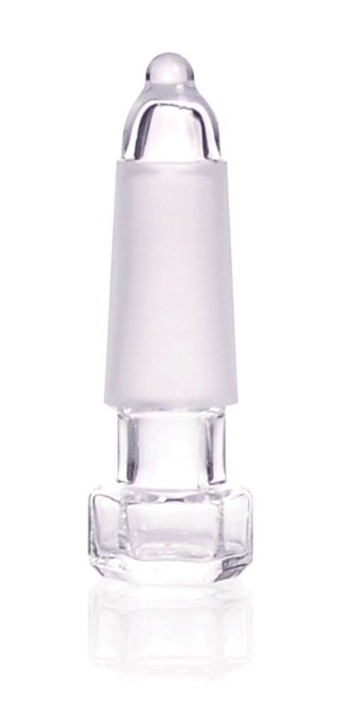 Stopper with standard taper hollow glass, 12/21, 10 Piece(s)