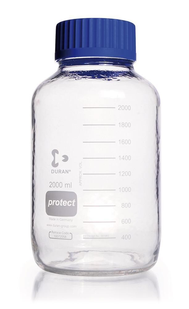 Wide mouth bottle DURAN® GLS 80 Protect, 2000 ml, 10 Piece(s)