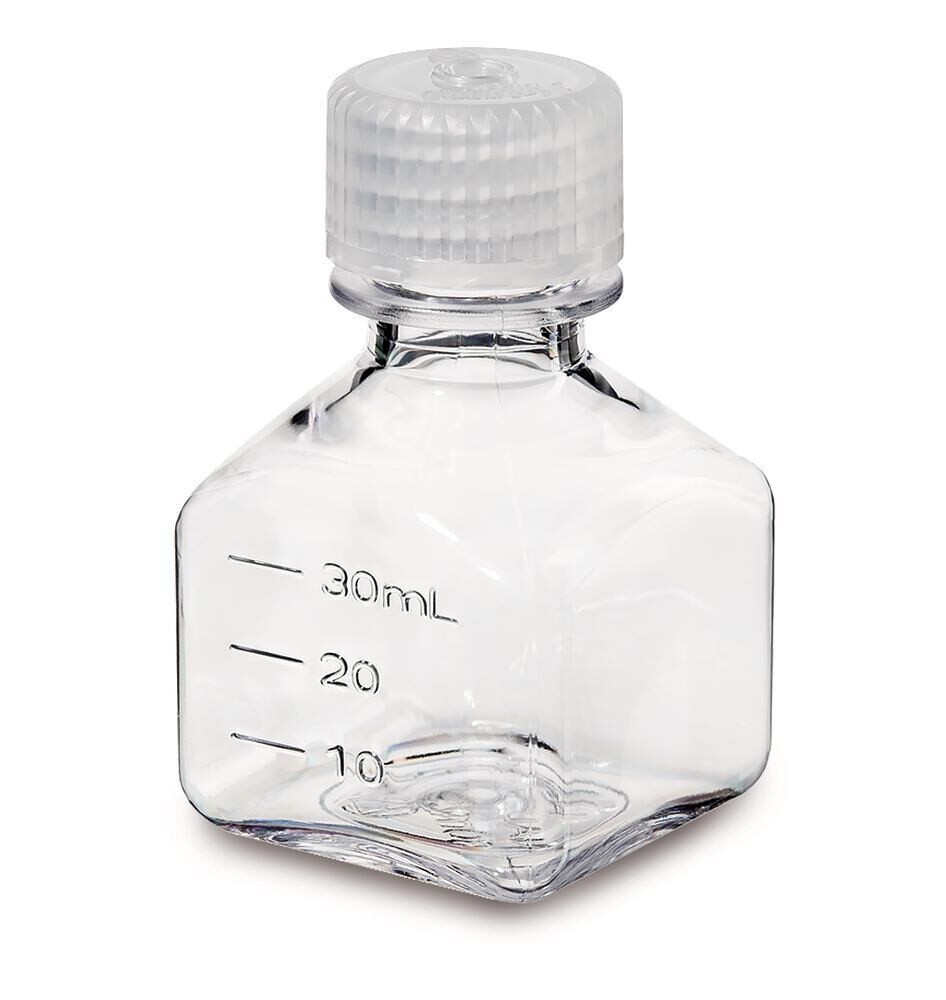 Flacon à col étroit carré, 30 ml, 20 mm, 12 pièce(s)