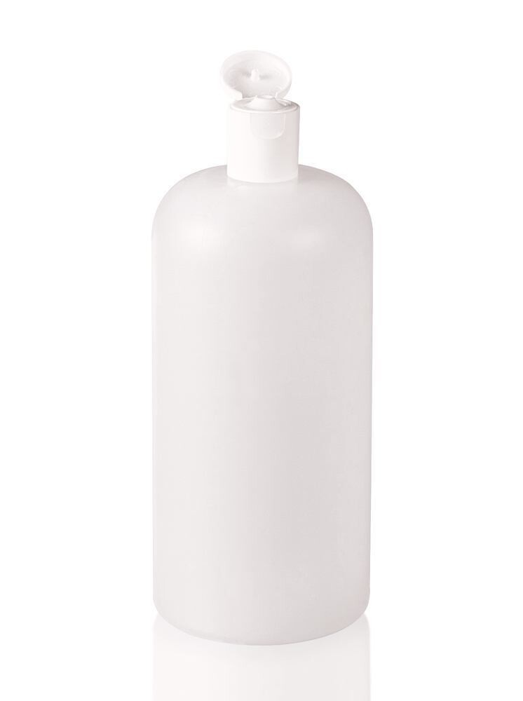 Narrow neck bottle with flap closure, 1000 ml, 5 Piece(s)