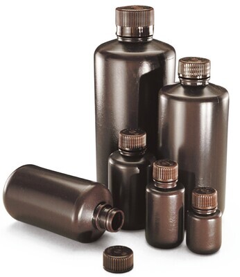 Narrow mouth bottle brown, 1000 ml, 6 Piece(s)