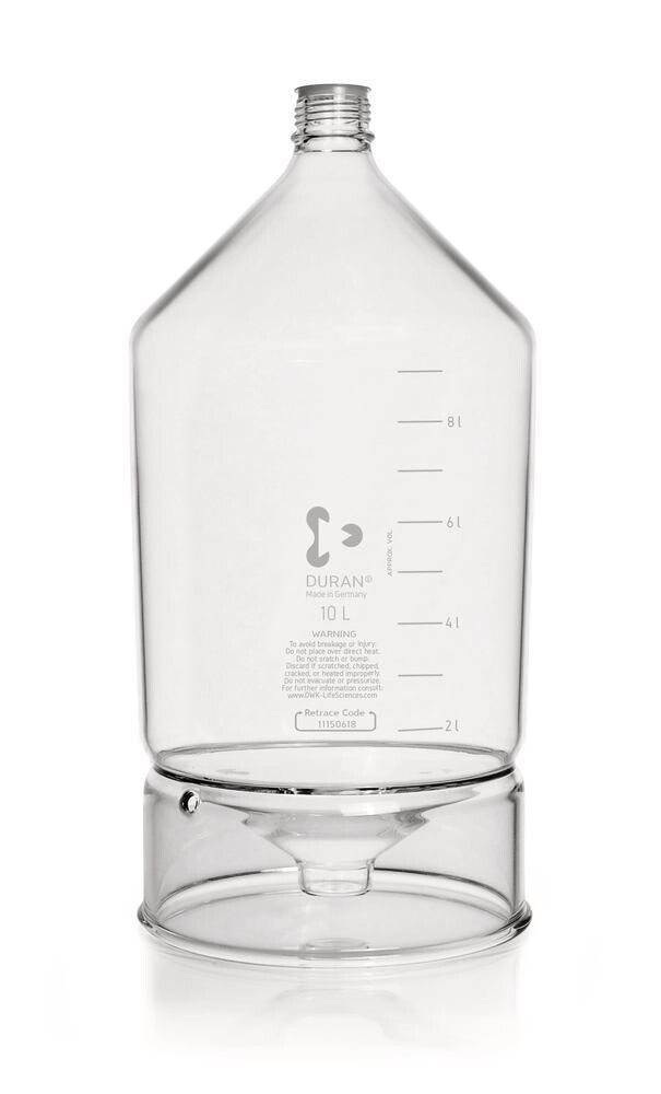 HPLC reservoir bottle DURAN® GL 45, 10000 ml, 1 Piece