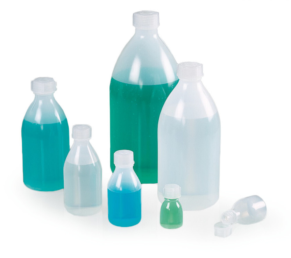 Narrow mouth bottle LaboPlast® Bio, 50 ml, 18 mm, 10 Piece(s)