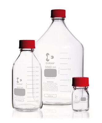 Screw top bottle DURAN® GL 45 with high-temperature closures, 10000 ml, 1 Piece