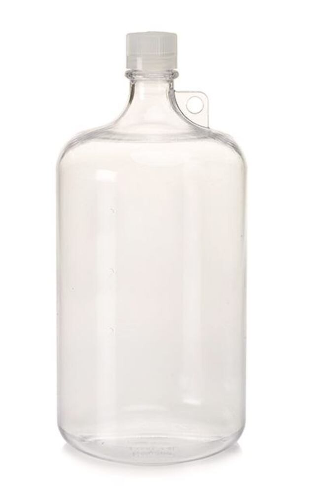 Enghalsflasche rund, , PC, 4 l, 1 Stück