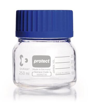 Wide mouth bottle DURAN® GLS 80 Protect, 500 ml, 10 Piece(s)