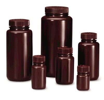 Bottiglia a bocca larga tipo 2106, marrone, 125 ml, 12 Pezzo(i)