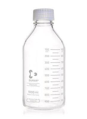 Frascos con tapa de rosca DURAN® Premium Delivery sin certificado de lote, 1000 ml, 1 pieza