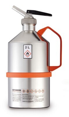 Bidón de laboratorio de seguridad pulido, con microdosificador y válvula de sobrepresión, 0,5 l, OHD, 1 Pieza