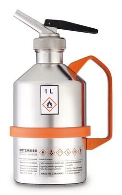 Tanica da laboratorio di sicurezza lucida, con microdispenser e valvola di sovrapressione, 1 l, 01D2, 1 Pezzo