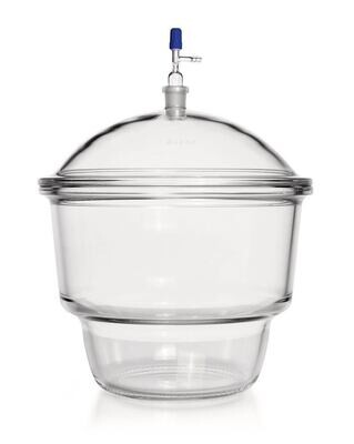 Set dessiccateur DURAN® NOVUS avec tube et robinet dans le couvercle, DN 300, 18,5 l, 1 pièce