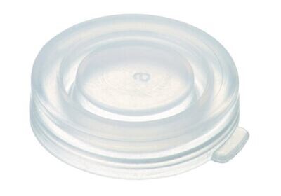 Accessoires couvercle à clipser, Convient pour, Flacons en verre à bord roulé ND22, 100 Pièce(s)