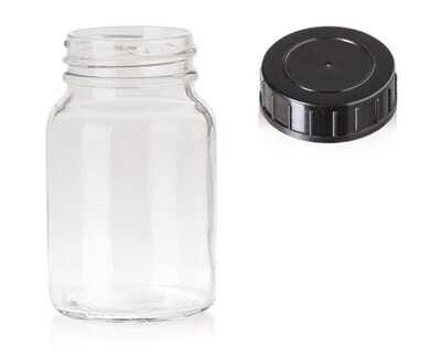 Wide mouth jars Clear glass, 500 ml, GL 55, 20 Piece(s)