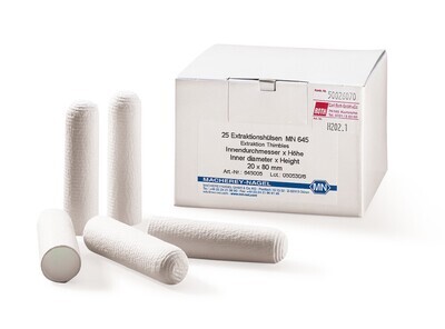 Extraction sleeves MN 645, 22 mm, 25 mm, Height, 80 mm, 25 Piece(s)
