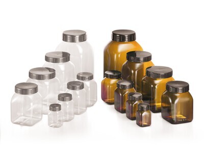 Wide-neck container ROTILABO® PETG, 2000 ml, 4 Piece(s)