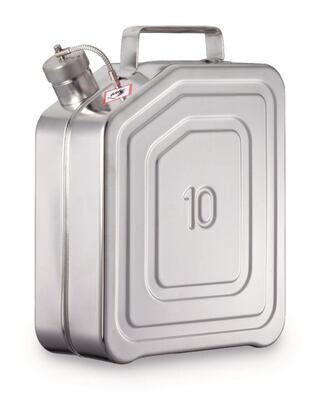 Bidons de sécurité avec bouchon à vis et homologation UN-X, 10 l, 10KT, 1 pièce