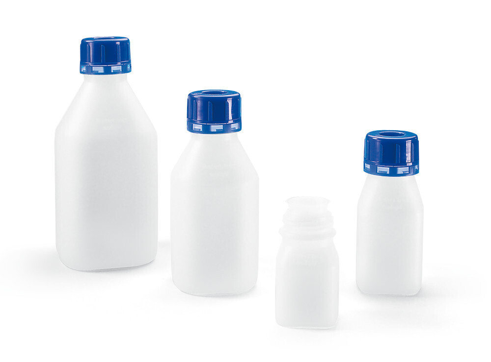 Narrow mouth bottle ROTILABO® SafeGrip, 250 ml, 10 Piece(s)