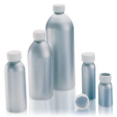 Narrow mouth bottle ROTILABO® aluminium, 600 ml, 5 Piece(s)