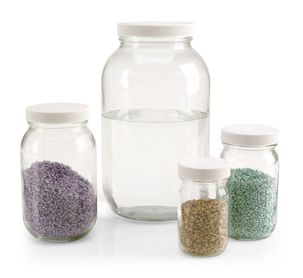 Wide mouth bottle standard, 2000 ml, 83-400, 6 Piece(s)