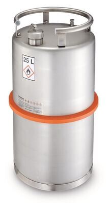 Barril de seguridad Contenedores de transporte con homologación UN-X, 25 l, 25TZ, 1 pieza