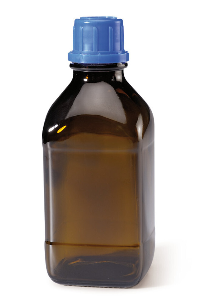 Rotilabo®-Enghals-Chemikalienflaschen, Braunglas, quadr., Gewinde 32, 500 ml, 4 Stück