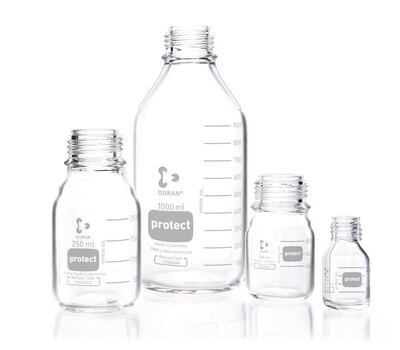 Gewindeflasche, DURAN®-Protect, ohne Ausgießring und Kappe, 15000 ml, 1 Stück