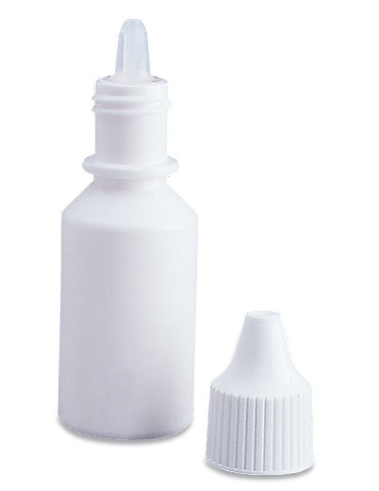 Tropfflaschen, LDPE, weiß, 4 ml, 25 Stück