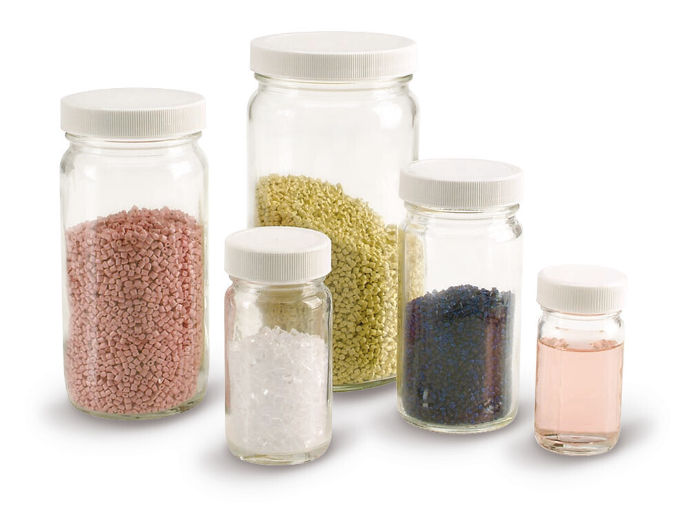 Wide mouth bottle, 30 ml, 33-400, 48 Piece(s)