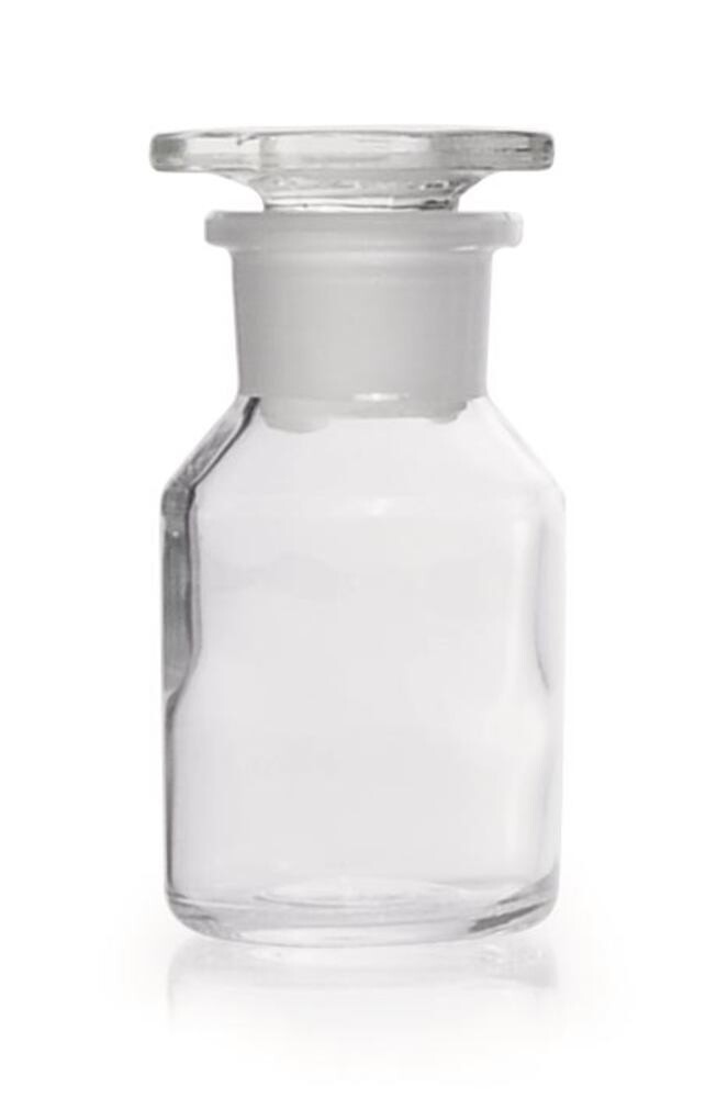 Wide mouth bottle with ground glass joint Clear glass, 500 ml, 1 Piece