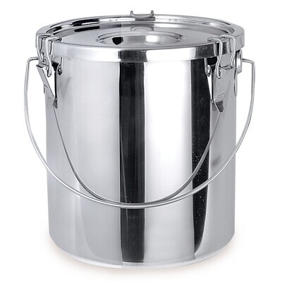 Secchi con coperchio, 6,5 l, 1 pezzo