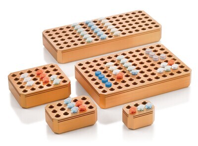 Rack de refroidissement pour flacons de réaction, Nombre d&#39;emplacements, 6, 2 x 3, 1 Pièce