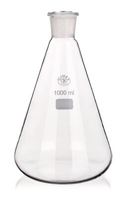 Beute Erlenmeyer ROTILABO® con giunto in vetro smerigliato, 25 ml, 19/26, 10 Pezzo(i)