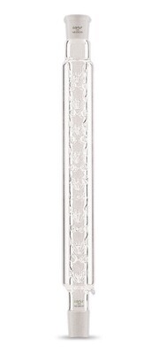 Vigreux column with fused-on vacuum shell, 300 mm, 29/32, 1 Piece