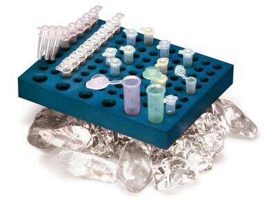 Rotilabo®-Alu.Rack 1,5, 24(4x6) Plätze, für 1,5 ml Reaktionsgefäße, 1 Stück