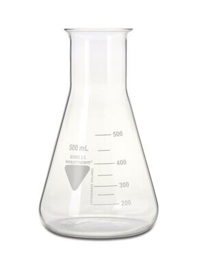 Erlenmeyer flasks RASOTHERM® Wide neck, 500 ml, 10 Piece(s)