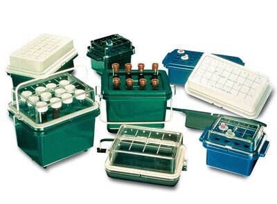 Cooling box 0 °C for 12 vials (3 x 4), Suitable for, vessel 16-17 mm, 1 Piece