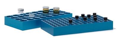 Cooling rack ROTILABO® for sample vials, No. of slots, 98, Suitable for, Sample vials 1.5–2 ml, 1 Piece