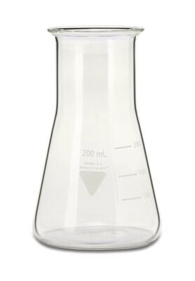 Erlenmeyer flasks RASOTHERM® Wide neck, 200 ml, 10 Piece(s)