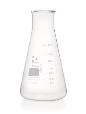 Erlenmeyer flasks DURAN® Wide neck, 2000 ml, 1 Piece