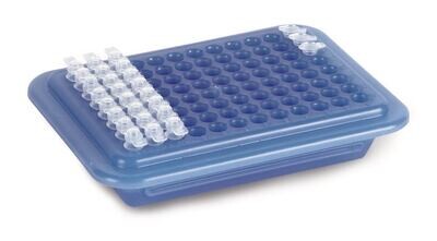 Cooling box PCR, from dark blue to light blue, 2 Piece(s)