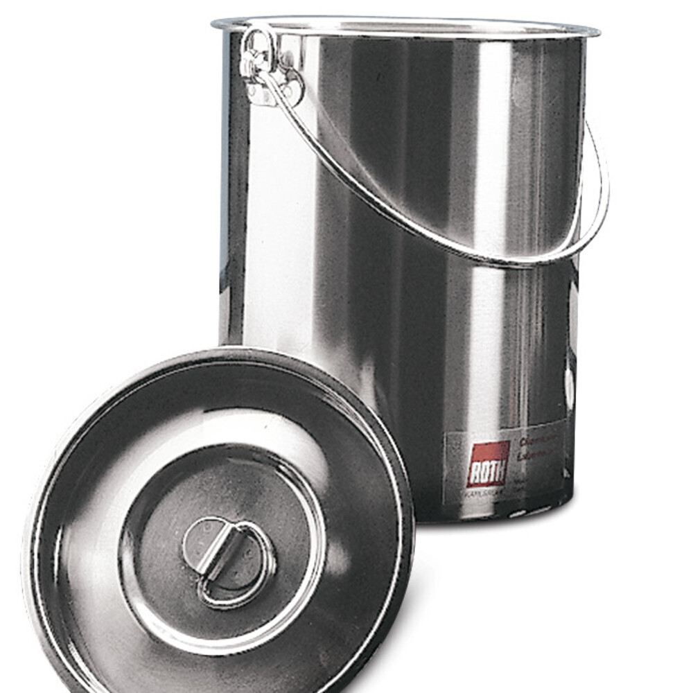 Buckets ROTILABO® with lid, 10 l, 1 Piece