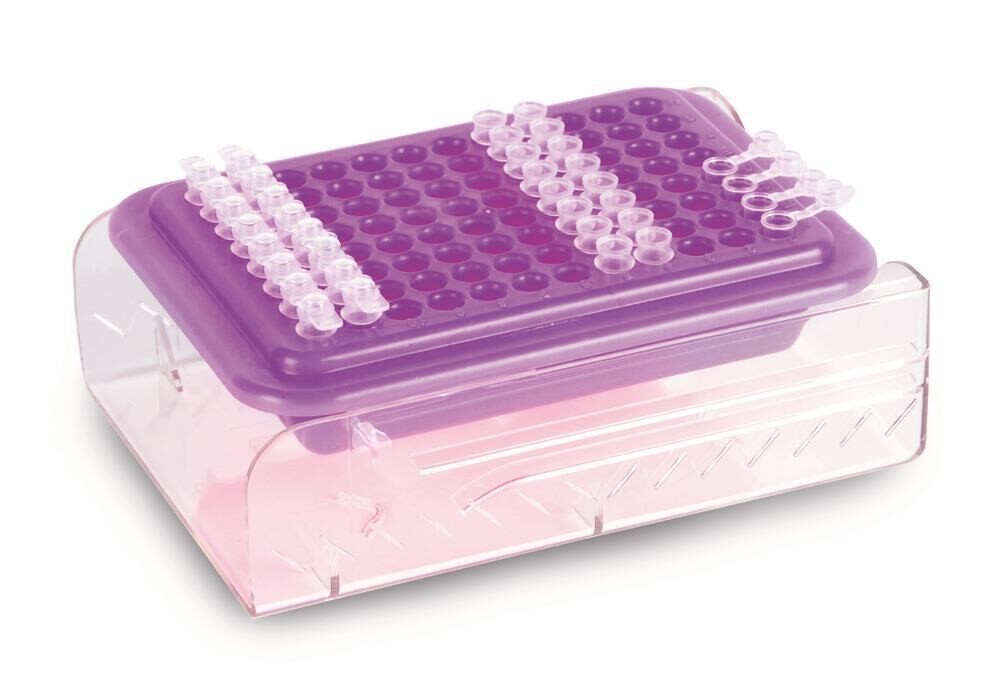 Cooling box PCR, from violet to pink, 2 Piece(s)