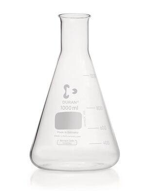 Erlenmeyer flasks DURAN® Narrow neck, 1000 ml, 1 Piece