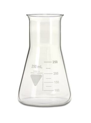 Beute Erlenmeyer RASOTHERM® Collo largo, 250 ml, 10 Pezzo(i)