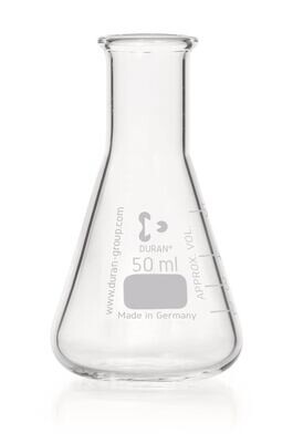Erlenmeyer flasks DURAN® Super Duty Narrow neck, 25 ml, 10 Piece(s)