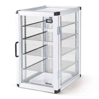 Star-Vitrum-Exsikkator, 45 l, Borosilikatglas 3.3, Alurahmen, inkl. 4 Böden aus Edelstahl, 1 Bodenwanne, 1 Stück