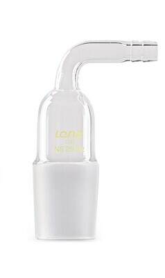 Transition piece with olive Curved tubing olive (90°), 24/29, 1 Piece