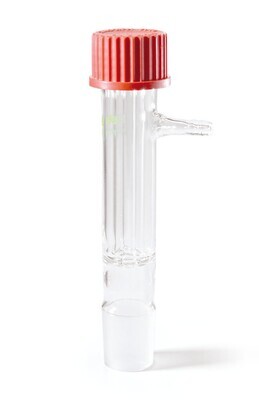 Compteurs de bulles avec joint en verre dépoli, Connecteur de tube Ø 9-10 mm, 14/23, 1 Pièce